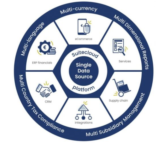 NetSuite Suitecloud platform illustratie