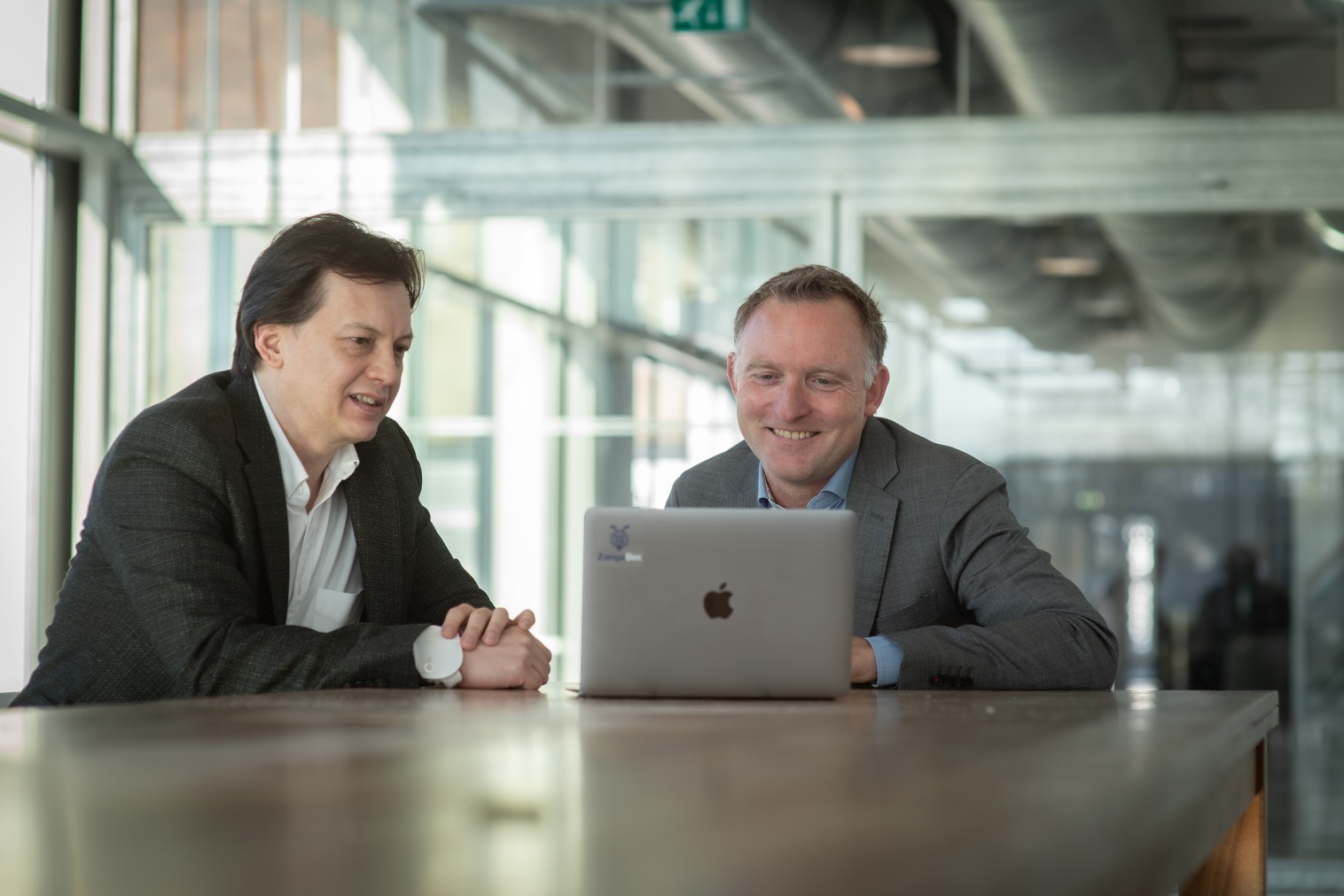 Menno Oppermann en Henk Kooiker